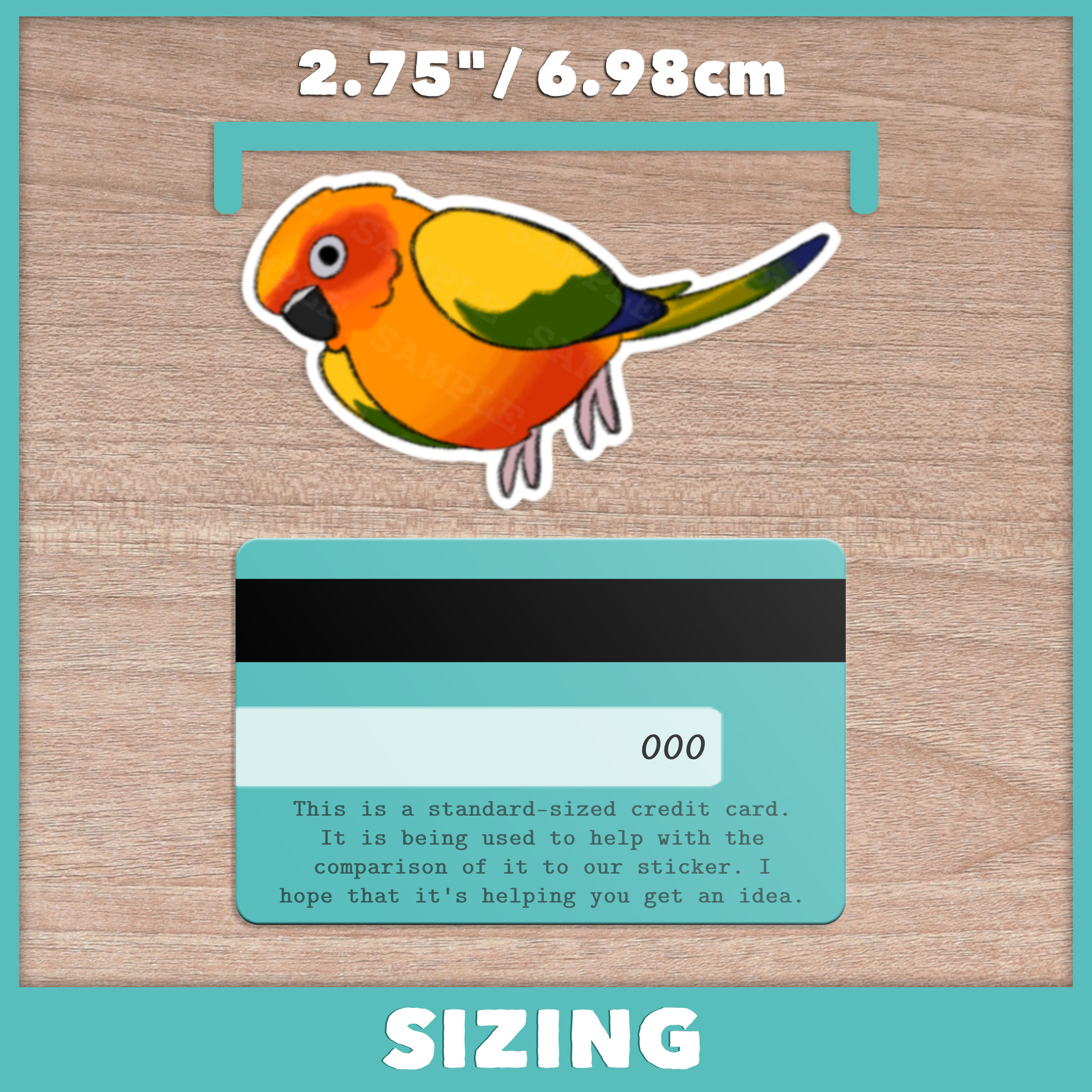 Conure (Aratinga) Stickers
