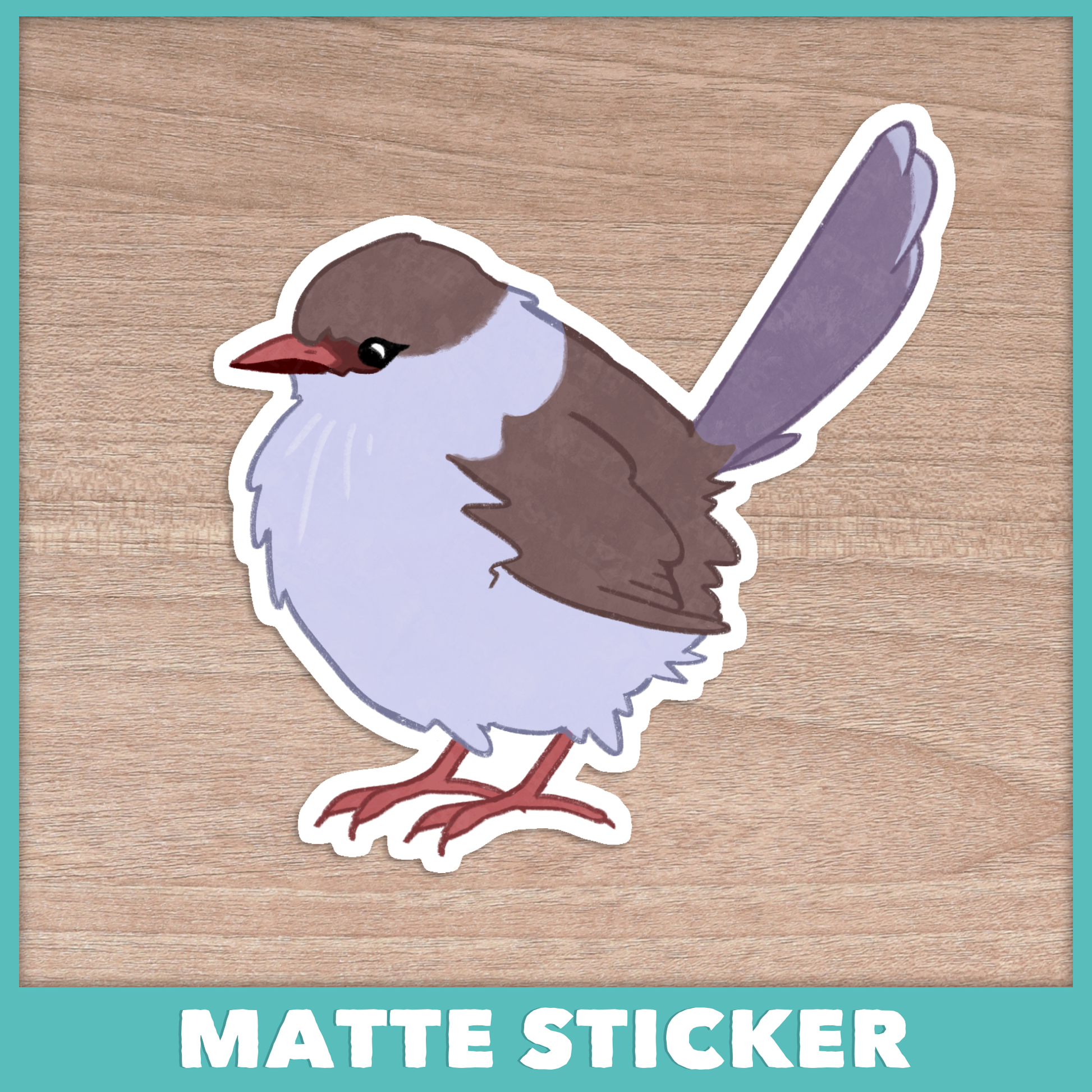 Fairywren Sticker