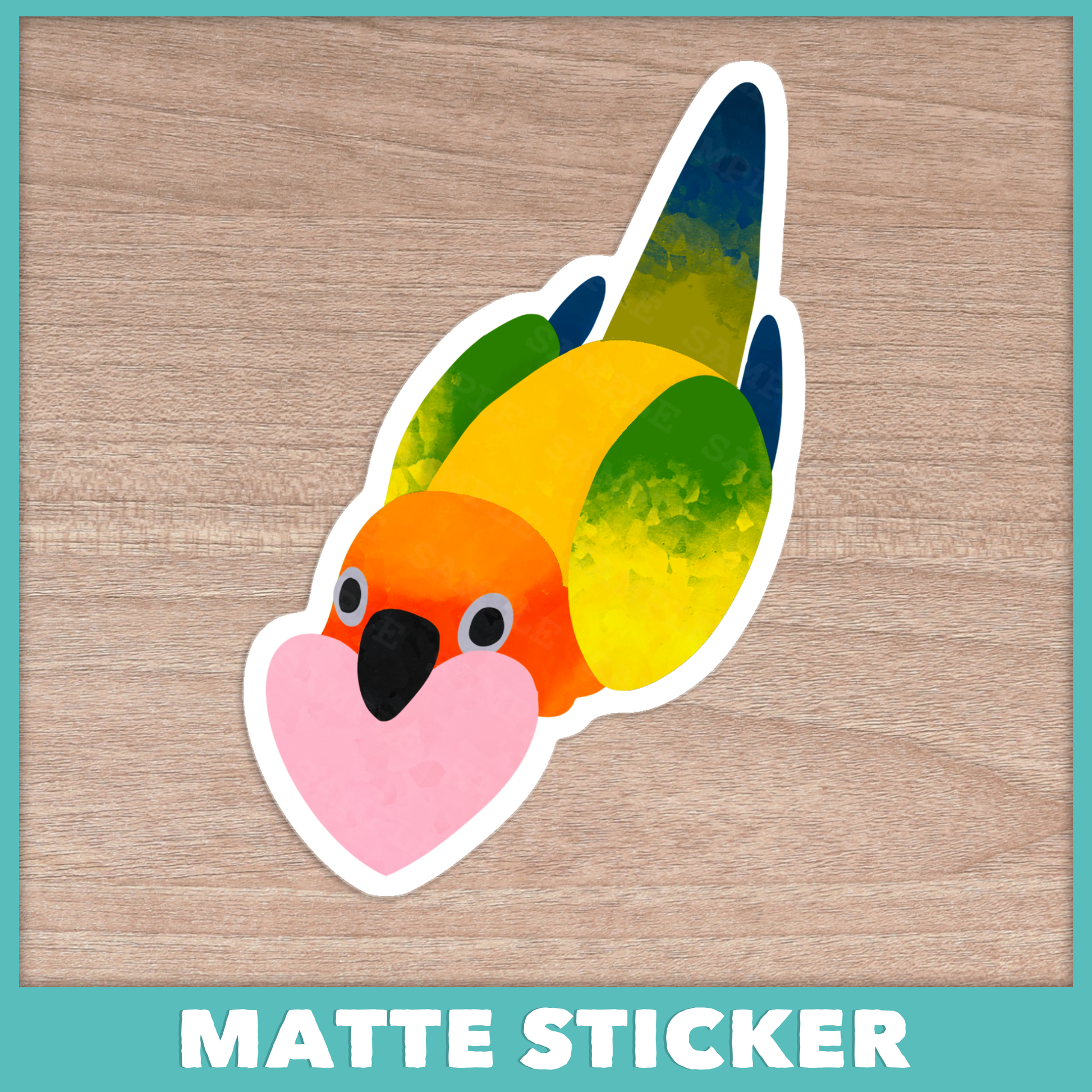 Sunny Heart Sticker