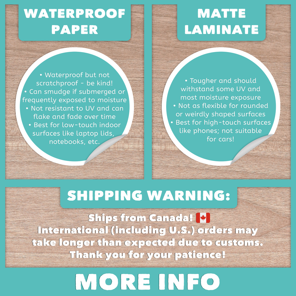 Cheeseburger Chickadee Sticker