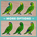Amazon Parrot (Cuties) Stickers