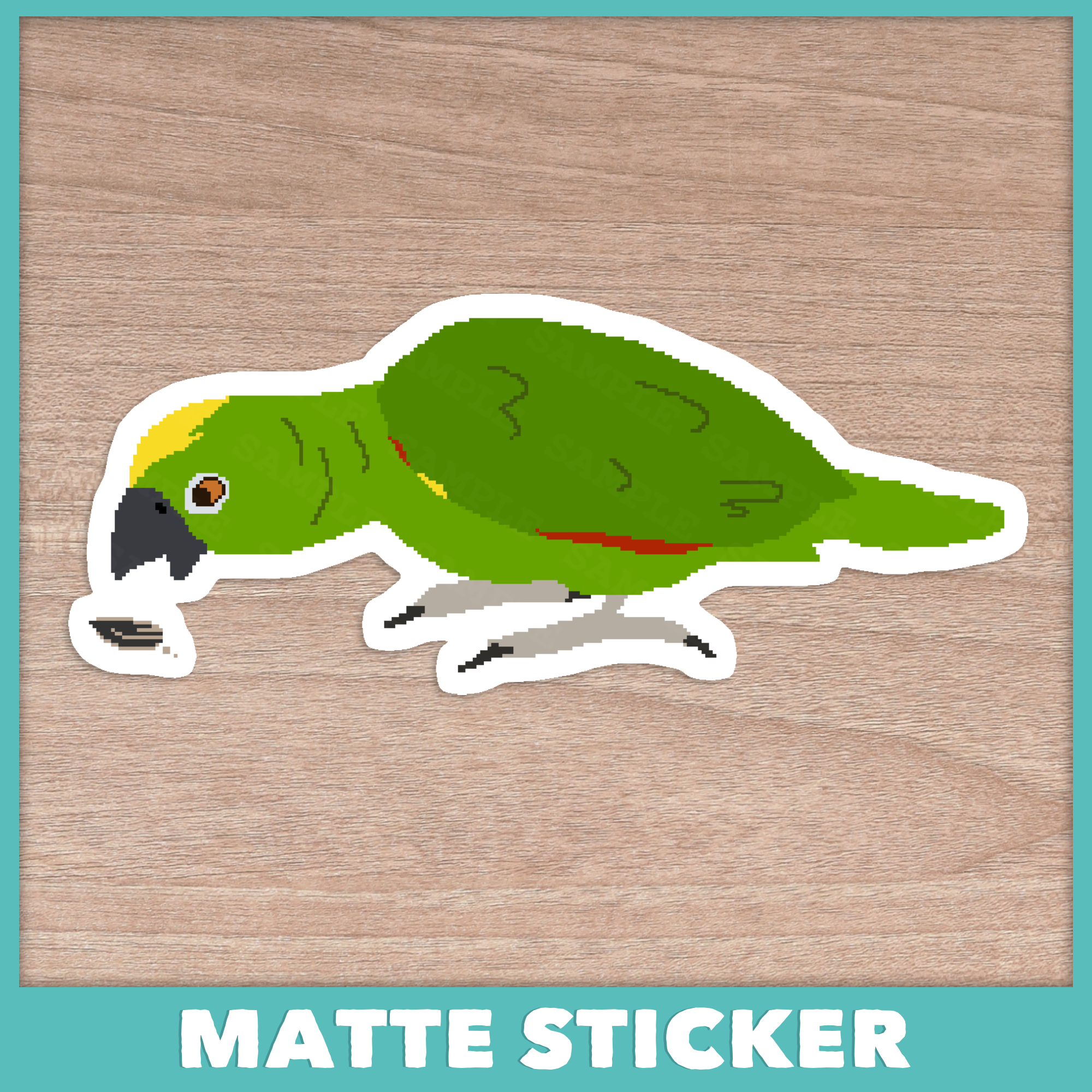 Pixel Amazon Seed Sticker