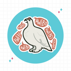 Awebo Ptarmigan Sticker