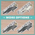 Big Stretch Cockatiel Stickers