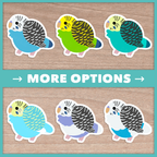 Budgie (Fluffballs) Stickers