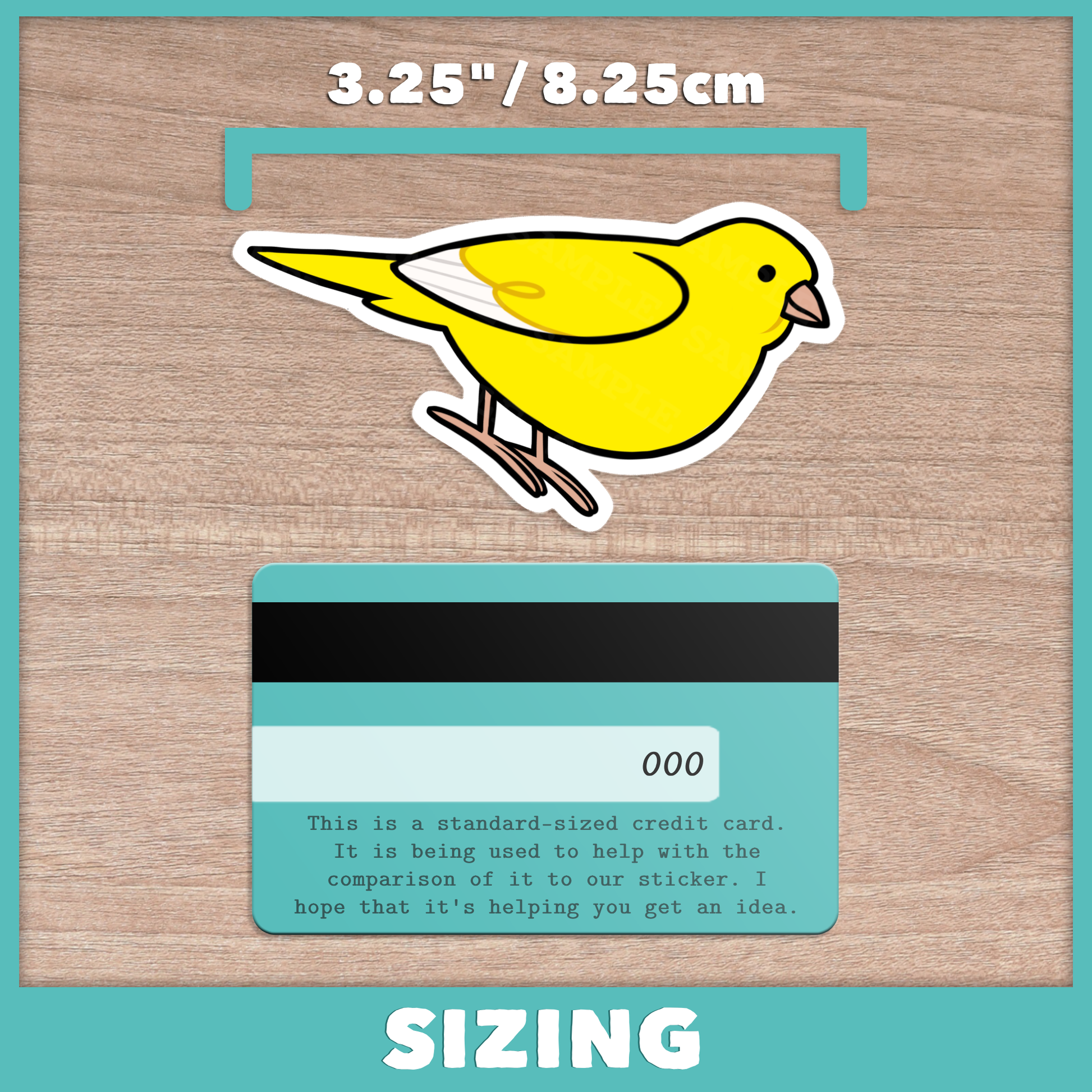 Canary (Cuties) Stickers
