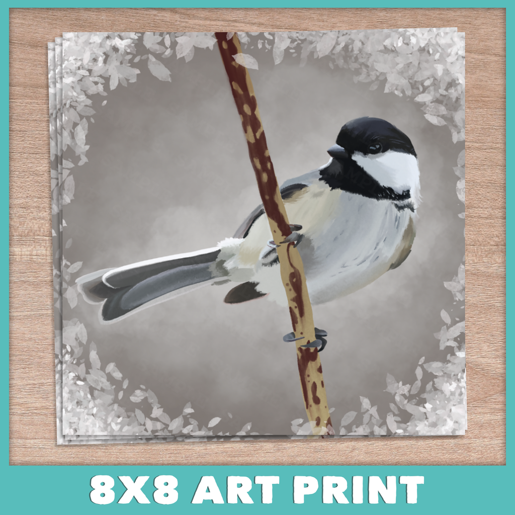 Chickadee Art Print
