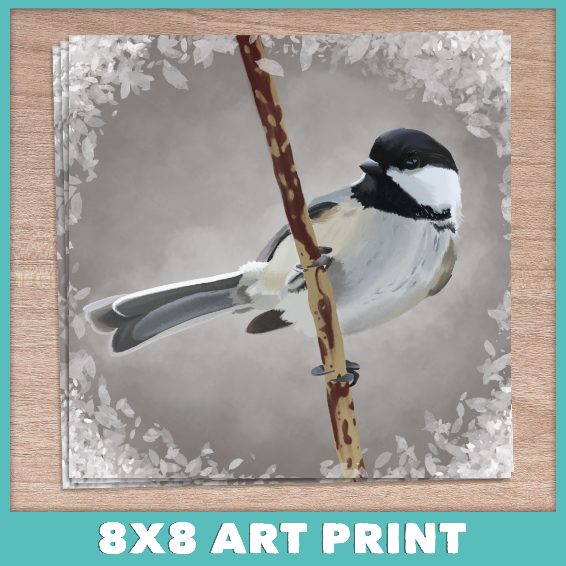 Chickadee Art Print