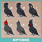 Cockatoo (Cuties) Stickers