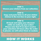Any 5 Stickers Bundle