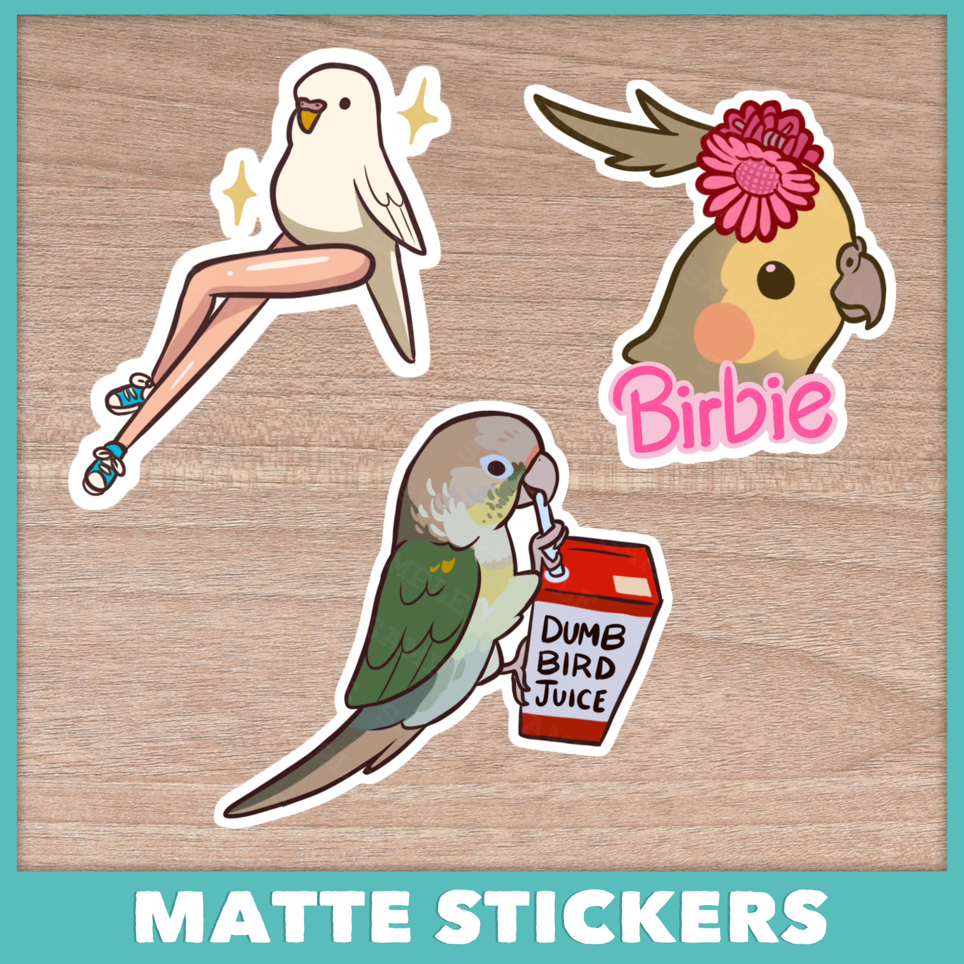 Parrot Memes (Series 2) Stickers