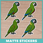 Mini Macaw (Cuties) Sticker