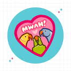 Indian Ringneck MWAH Sticker