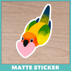 Sunny Heart Sticker