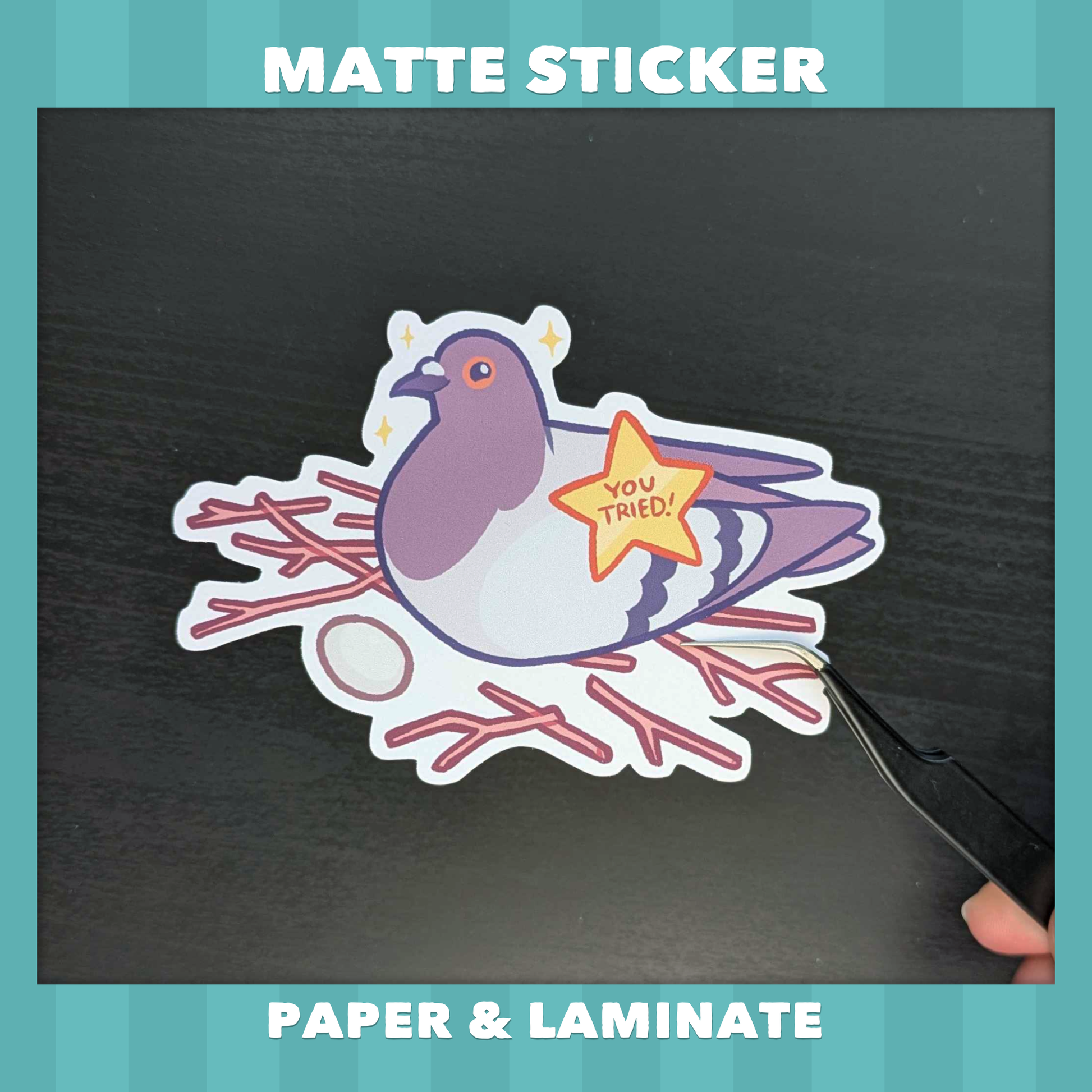 You Tried Pigeon Sticker